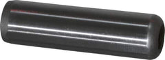 Gibraltar - 1/2" Diam x 1-3/4" Pin Length C-1215 Case Hardened Steel Pull Out Dowel Pin - 1 Beveled & 1 Threaded End - Exact Industrial Supply