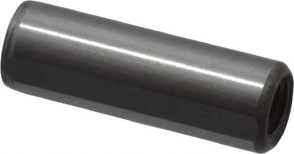 Gibraltar - 1/4" Diam x 3/4" Pin Length C-1215 Case Hardened Steel Pull Out Dowel Pin - 1 Beveled & 1 Threaded End - Exact Industrial Supply