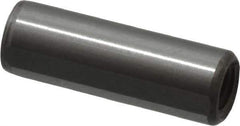 Gibraltar - 1/4" Diam x 3/4" Pin Length C-1215 Case Hardened Steel Pull Out Dowel Pin - 1 Beveled & 1 Threaded End - Exact Industrial Supply
