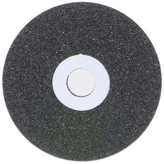 4 × 1/4 × 3/8″ Gemini Reinf Portable Snagging Wheel >3″ 57A 24 R BRA Type 01 - Exact Industrial Supply