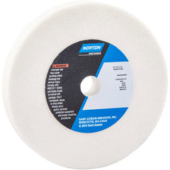 4″ × 1/2″ × 1/2″ 38A Toolroom Wheel Type 01 Straight 60 Grit Aluminum Oxide - Exact Industrial Supply