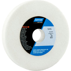 4″ × 1/2″ × 3/4″ 38A Toolroom Wheel Type 01 Straight 60 Grit Aluminum Oxide - Exact Industrial Supply