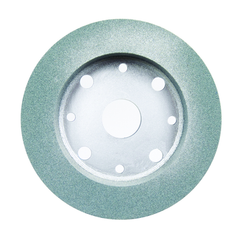 6 x 1 x 4" - Silicon Carbide (39C) / 60I Type 2 - Tool & Cutter Grinding Wheel - Exact Industrial Supply
