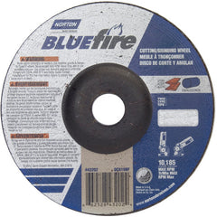 6 × 1/8 × 7/8″ BlueFire Grinding Wheel ZA 30 U Type 27 - Exact Industrial Supply
