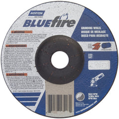 6 × 1/4 × 7/8″ BlueFire Grinding Wheel ZA 24 S Type 27 - Exact Industrial Supply