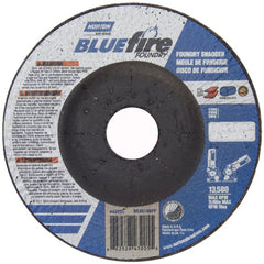 ‎4-1/2″ × 1/4″ × 7/8″ BlueFire Non-Woven Depressed Center Wheel Type 27 - Exact Industrial Supply