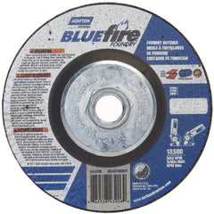 ‎4-1/2″ × 1/8″ × 5/8″ BlueFire Non-Woven Depressed Center Wheel Type 27 - Exact Industrial Supply