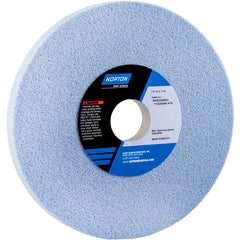 ‎7″ × 1/2″ × 1-1/4″ Gemini Toolroom Wheel Type 01 Straight 46 Grit Aluminum Oxide - Exact Industrial Supply