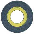8 x 1/2 x 1-1/4" - Aluminum Oxide (32A) / 46G Type 1 - Surface Grinding Wheel - Exact Industrial Supply