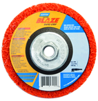 5 x 5/8-11" - Extra Coarse Grit - Ceramic Alumina - Rapid Strip Disc - Turn-On - Exact Industrial Supply