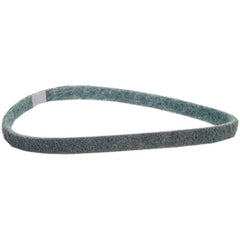 1/2 × 12″ Bear-Tex Rapid Prep Non-Woven File Belt Aluminum Oxide Very Fine Grit - Exact Industrial Supply