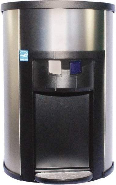 Aquaverve - 1.4 Amp, 1,500 mL Capacity, Bottleless Water Cooler Dispenser with Filtration - 39 to 50°F Cold Water Temp - Exact Industrial Supply