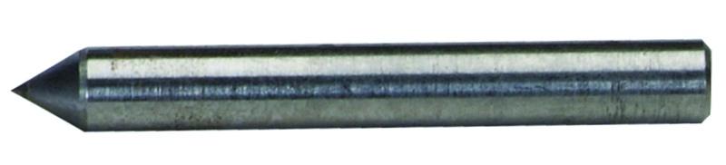 3/8 x 2'' Shank - #BCRD - Concave Radii Diamond Nib - Exact Industrial Supply