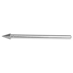 5/32″ 1/4″ - Electroplated Diamond Contour Tool-100 Grit - Exact Industrial Supply