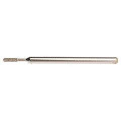 3/16″ 5/16″ - Electroplated Diamond Contour Tool-100 Grit - Exact Industrial Supply