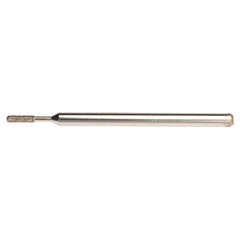 0.044″-0.066″ 5/16″ - Electroplated Diamond Contour Tool-100 Grit - Exact Industrial Supply