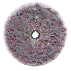 6 x 1 x 1'' - 220 Grit - Aluminum Oxide Unified Non-Woven Bear-Tex Wheel - Exact Industrial Supply