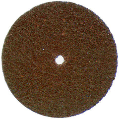 5″ × 7/8″ Non Woven Hook and Loop Disc RapidPrep Coarse Grit - Exact Industrial Supply