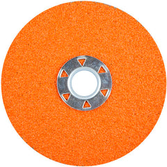 ‎4-1/2″ × 1/4″ × 5/8″-11 SG Blaze F980 Fiber Disc 24 Grit Ceramic Alumina - Exact Industrial Supply