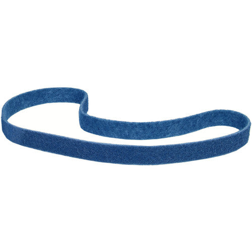 1″ × 60″ Non-Woven Narrow Belt Aluminum Oxide Rapid Prep Very Fine Grit - Exact Industrial Supply