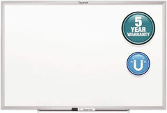 Quartet - 36" High x 60" Wide Magnetic Dry Erase Board - Steel, Includes Dry-Erase Marker & Mounting Kit - Exact Industrial Supply