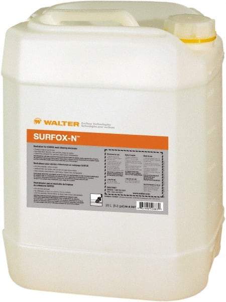 WALTER Surface Technologies - 5.3 Gallon, TIG Welder Neutralizer - For Use with All Surfox - Exact Industrial Supply