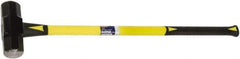 Ability One - 12 Lb Head, 48" Long Sledge Hammer - Steel Head, Fiberglass Handle with Grip - Exact Industrial Supply