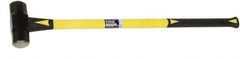 Ability One - 8 Lb Head, 32" Long Sledge Hammer - Steel Head, Fiberglass Handle with Grip - Exact Industrial Supply