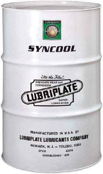 Lubriplate - 55 Gal Drum, ISO 32/46, SAE 10, Air Compressor Oil - 10°F to 430°, 41 Viscosity (cSt) at 40°C, 8 Viscosity (cSt) at 100°C - Exact Industrial Supply