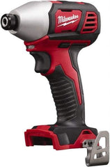 Milwaukee Tool - 18 Volt, 1/4" Drive, 125 Ft/Lb Torque, Cordless Impact Driver - Pistol Grip Handle, 2750 RPM, Lithium-Ion, Bare Tool - Exact Industrial Supply