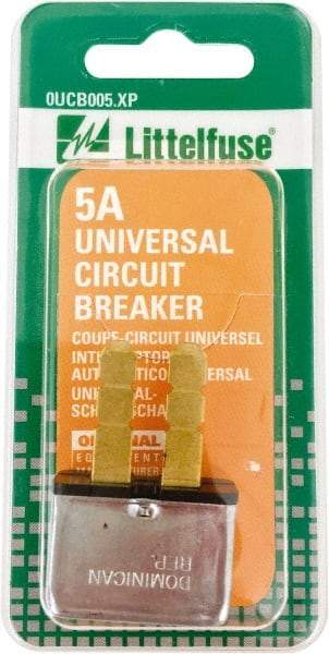 Value Collection - Circuit Breakers Circuit Breaker Type: Type I Circuit Breaker Amperage: 5 - Exact Industrial Supply