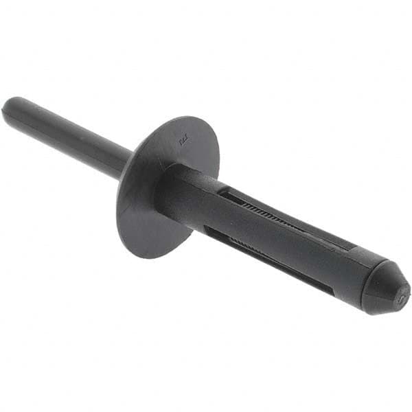 Value Collection - Large Flange Head Nylon Multi Grip Blind Rivet - Exact Industrial Supply