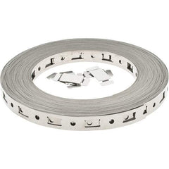 Value Collection - Hose Clamp Kits Contents: 50 Feet of Banding, 5 Splices - Exact Industrial Supply