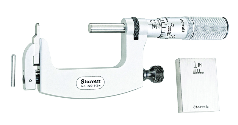 220XFL-2 MICROMETER MULTI-ANVIL - Exact Industrial Supply