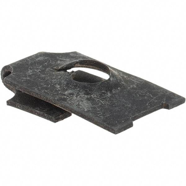 Value Collection - 1/4 Screw, 1/16 to 3/32" Thick, Spring Steel J Nut - 17/32" Center Edge - Exact Industrial Supply