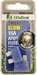 Value Collection - 15 Amp, Automotive Fuse - Blue, Littlefuse ATO015 - Exact Industrial Supply