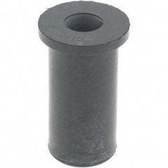 Value Collection - 1/4-20, Rubber Insulated Rivet Nut - Neoprene, 1" Long, 1.051" OAL - Exact Industrial Supply