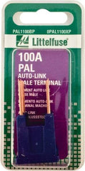 Value Collection - 100 Amp, Automotive Fuse - Blue, Littlefuse PAL1100X - Exact Industrial Supply