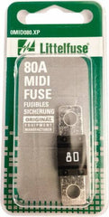 Value Collection - 32 VAC/VDC, 80 Amp, General Purpose Fuse - Bolt-on Mount - Exact Industrial Supply