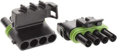 Value Collection - Automotive Terminal Parts - Weather Pack Connector Shells - Exact Industrial Supply