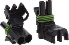 Value Collection - Automotive Terminal Parts - Weather Pack Connector Shells - Exact Industrial Supply