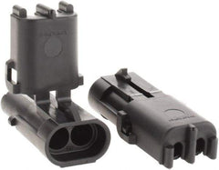 Value Collection - Automotive Terminal Parts - Weather Pack Connector Shells - Exact Industrial Supply