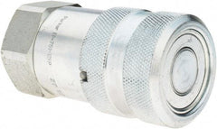 Parker - 3/4-14 NPSF Steel Hydraulic Hose Coupler - 3,000 psi, -12 Hose Size, 3/4" Hose Diam - Exact Industrial Supply