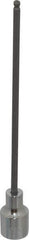 Blackhawk by Proto - 3/8" Drive, 4mm Hex Bit Socket - 6" OAL, 5-1/4" Bit Length, Ball End - Exact Industrial Supply