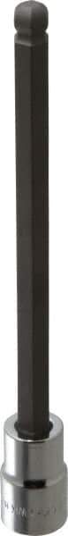Blackhawk by Proto - 3/8" Drive, 9mm Hex Bit Socket - 6" OAL, 5-23/64" Bit Length, Ball End - Exact Industrial Supply