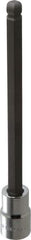 Blackhawk by Proto - 3/8" Drive, 9mm Hex Bit Socket - 6" OAL, 5-23/64" Bit Length, Ball End - Exact Industrial Supply