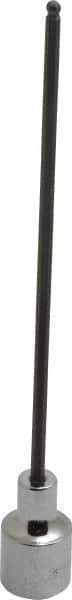 Blackhawk by Proto - 3/8" Drive, 1/8" Hex Bit Socket - 6" OAL, 5-1/4" Bit Length, Ball End - Exact Industrial Supply