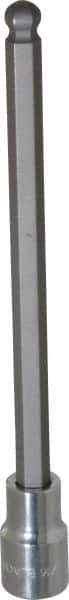 Blackhawk by Proto - 3/8" Drive, 5/16" Hex Bit Socket - 5-7/64" OAL, 5-23/64" Bit Length, Ball End - Exact Industrial Supply