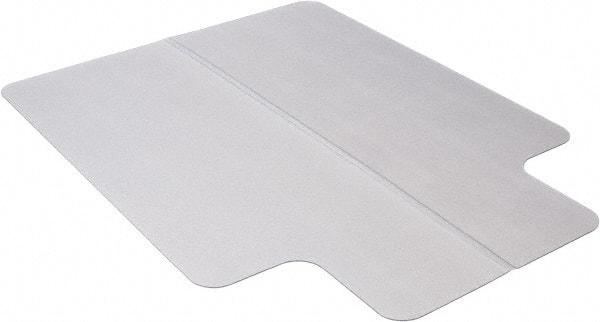 Aleco - 48" Long x 36" Wide, Chair Mat - Single Lip, Straight Edge Style - Exact Industrial Supply