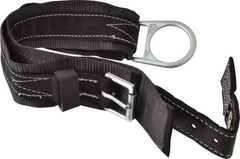 Miller - Size L, 39 to 47 Inch Waist, 3 Inch Wide, Single D Ring Style Body Belt - Nylon Webbing, Include Comfort Pad, Tongue Buckle Connection - Exact Industrial Supply